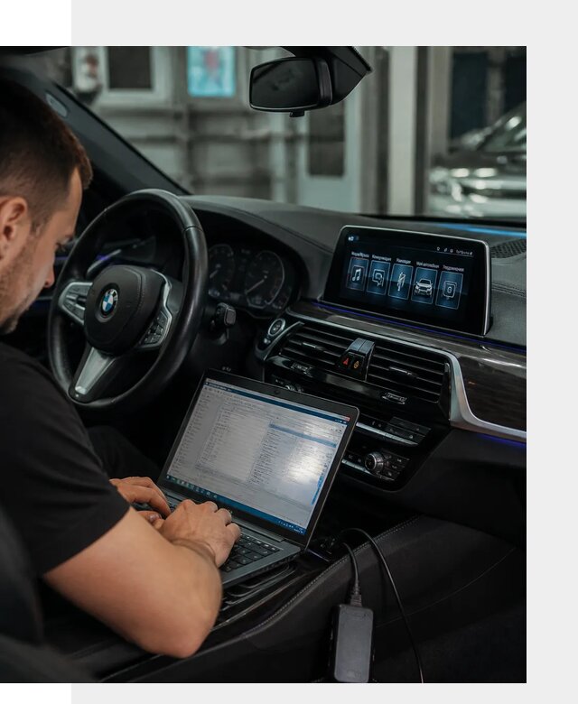 Русификация мультимедиа BMW для авто под ключ в Ейске