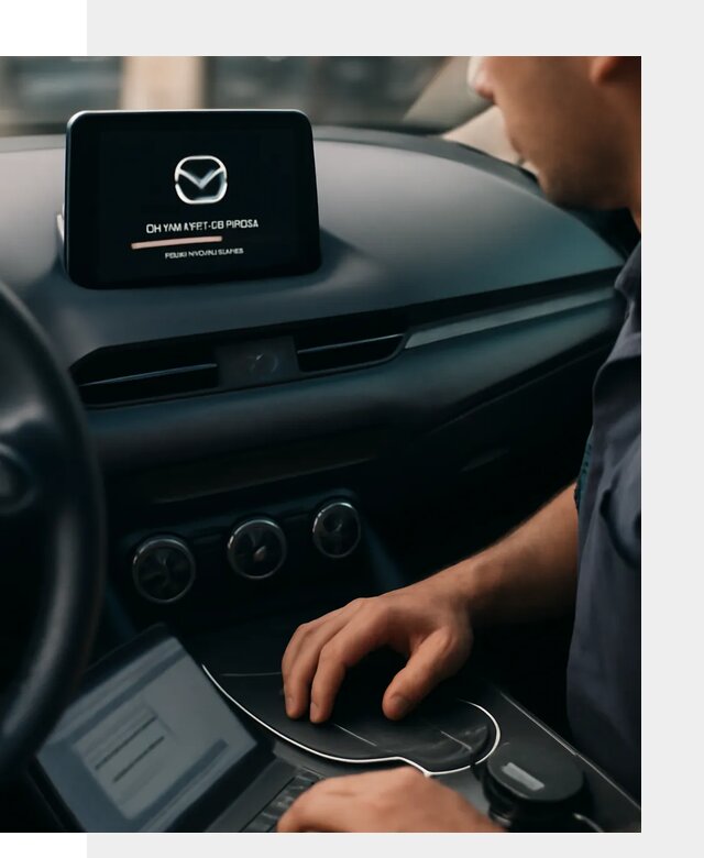 Установка приложений Mazda на мультимедийную систему в Ейске